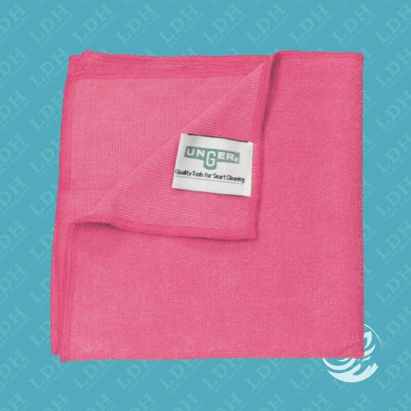 Microfibre Unger rouge Microwipe 2000 - MB40R - Lot de 10