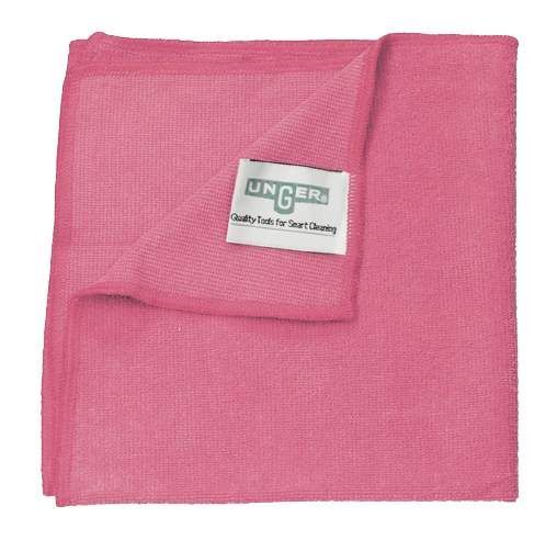 Microfibre Unger rouge Microwipe 2000 - MB40R - Lot de 10