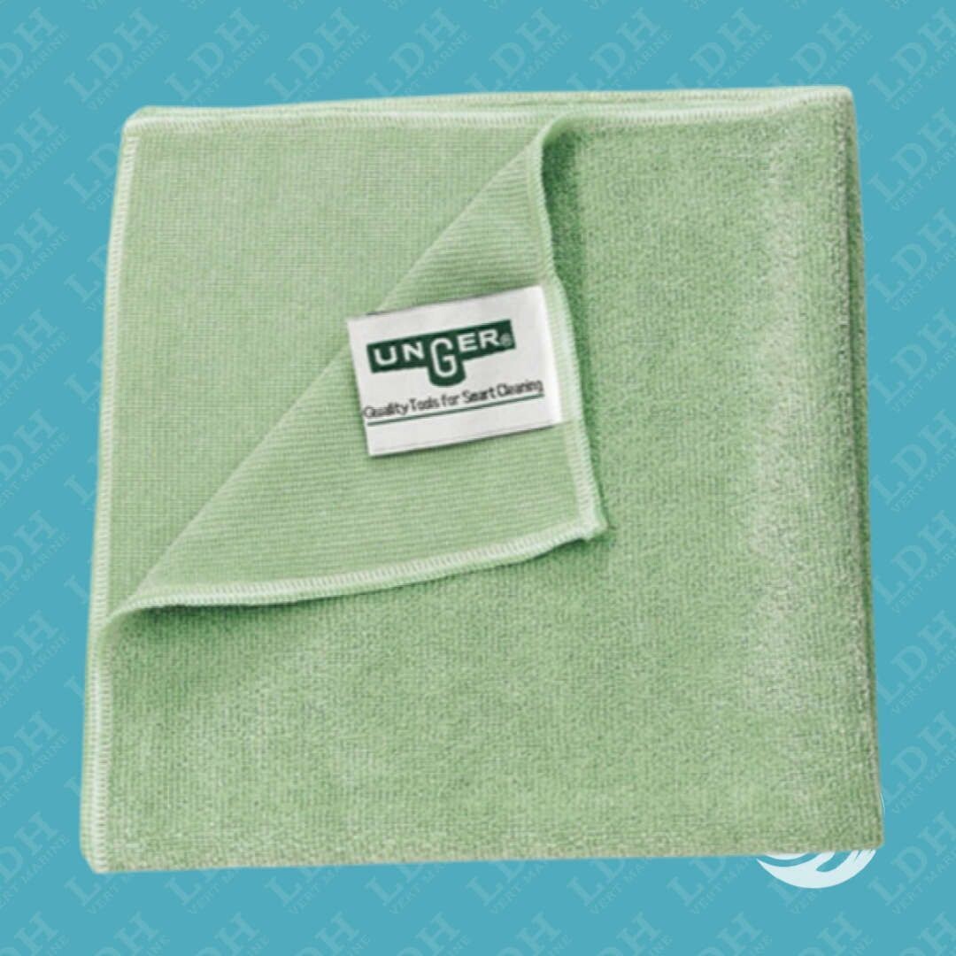 Microfibre Unger vert Microwipe 2000 MB400- Lot de 10