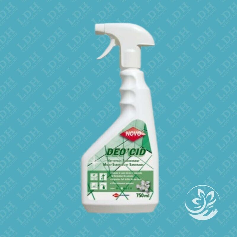 NOVO DEO'CID 750ML - nettoyant sanitaire pH 5 - 750ML