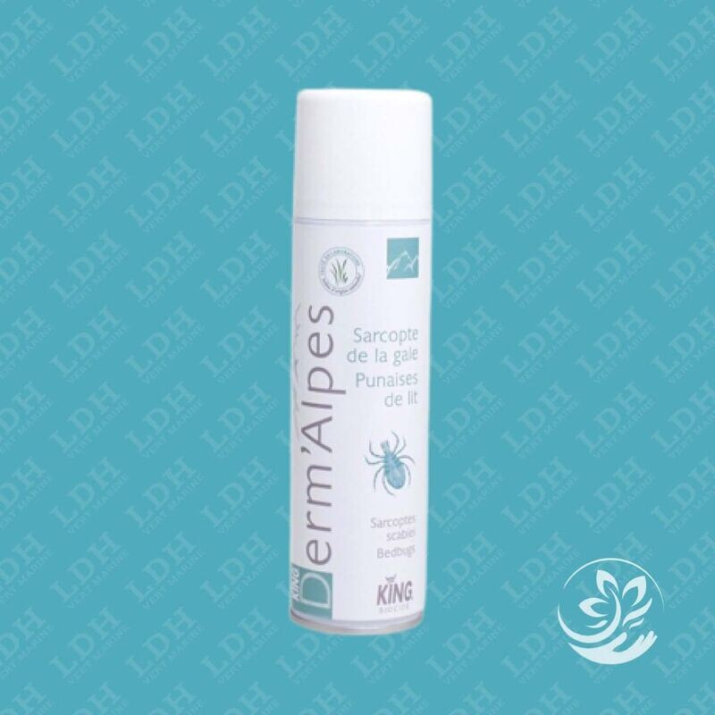 Anti-parasites Derm'alpes King  Aérosol de 250ml