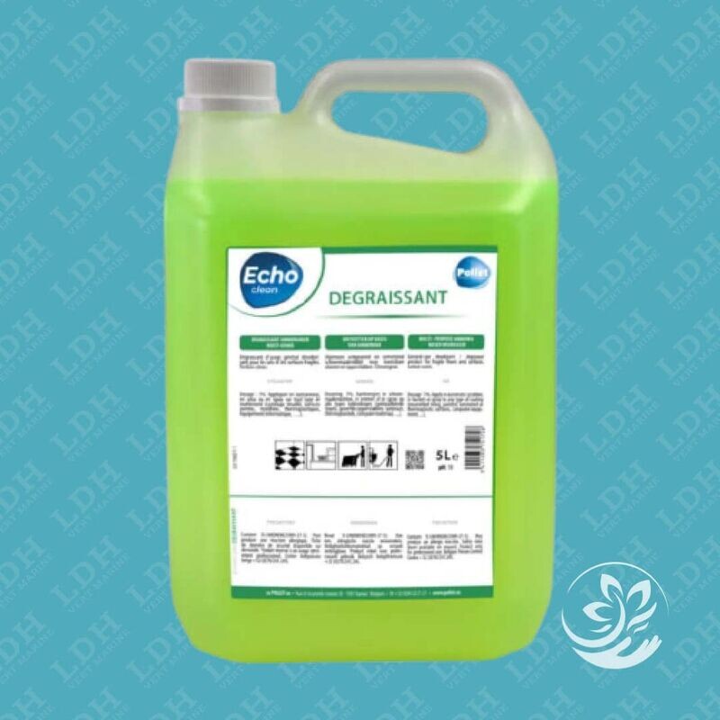 Dégraissant multi-usages - POLLET ECHOCLEAN Nettoie tout parfum citron 5L