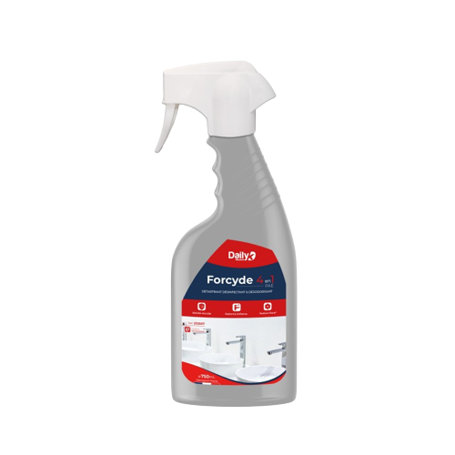 Nettoyant désinfectant sanitaire FORCYDE 4 EN 1 DAILYK PREMIUM - 750ml
