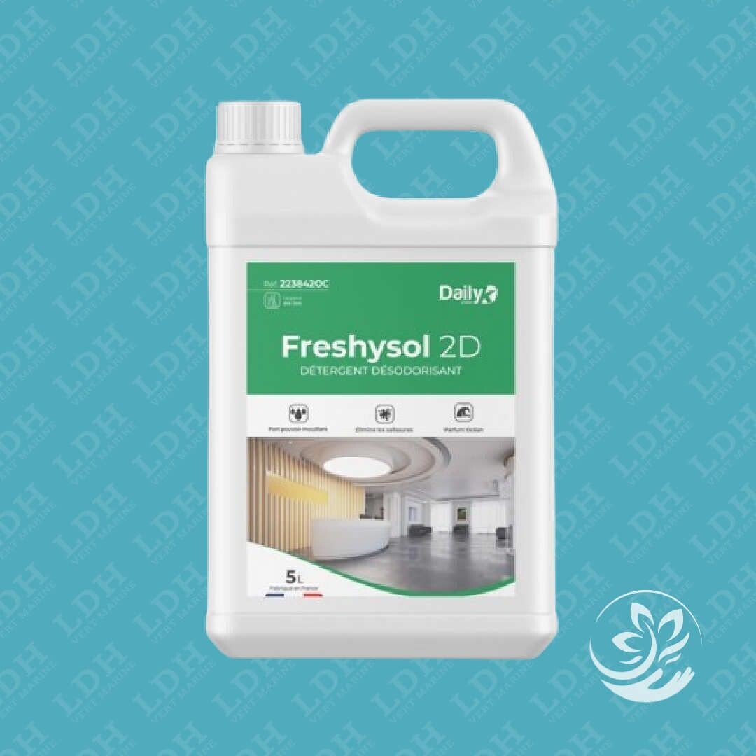 FRESHYSOL 2D Détergent désodorisant DAILYK START - Senteur Océan 5L