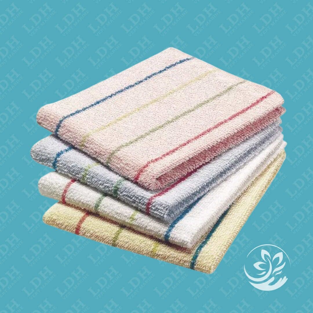 SERPILLIERE BM BOUCLETTE BLANCHE ET COULEUR 50 X 60