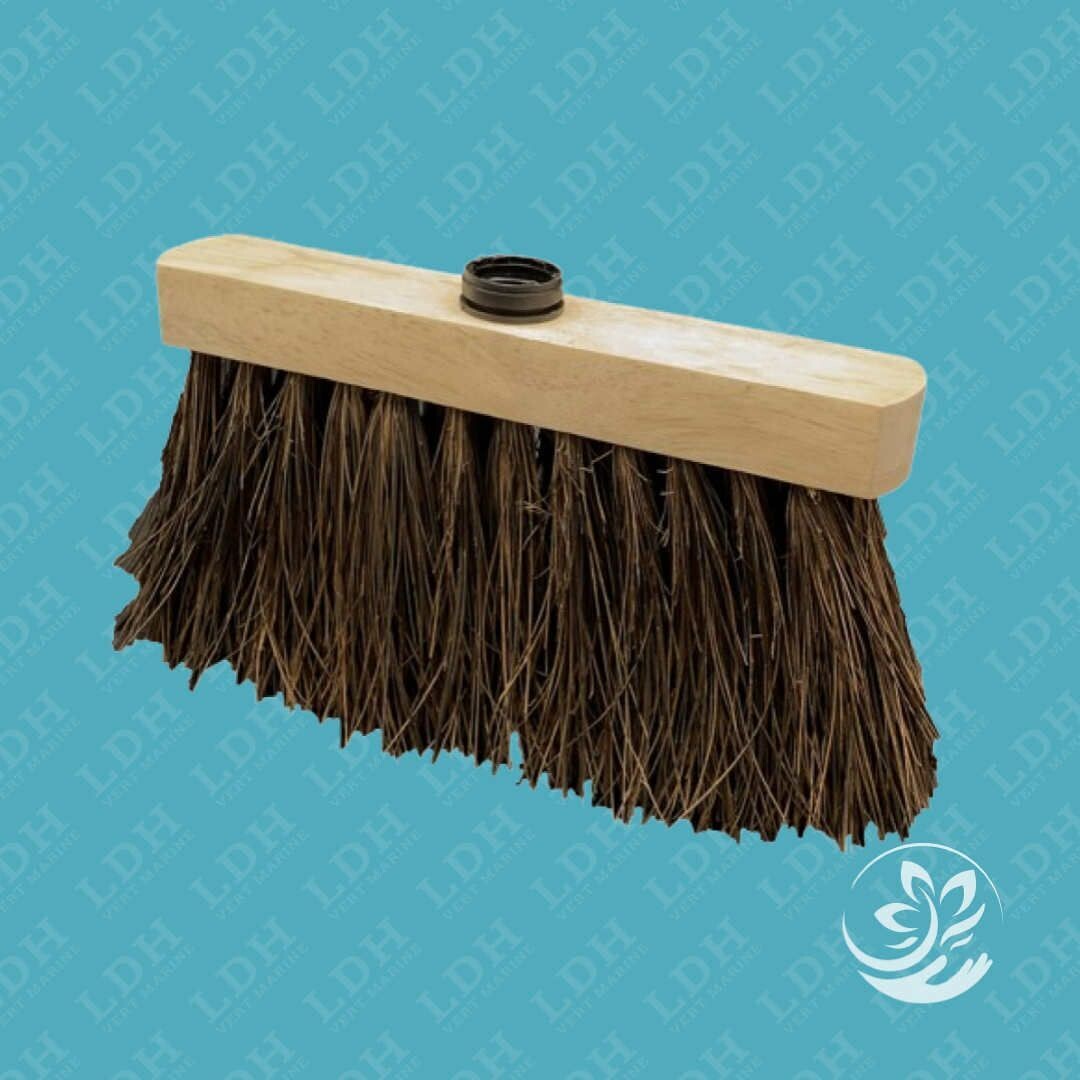 BALAI BOIS FSC 100% PIASSAVA NATUREL