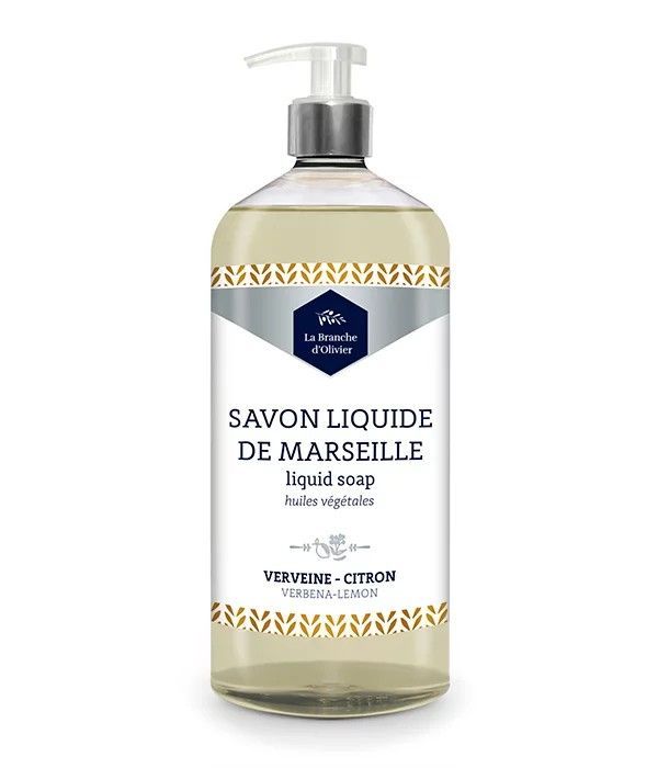 Savon liquide de Marseille VERVEINE CITRON  1 l