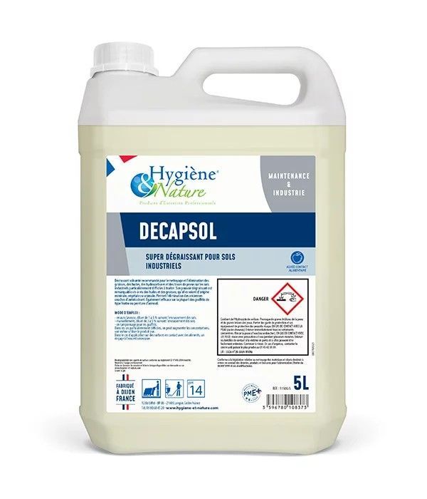 DÉCAPSOL   SUPER DÉGRAISSANT 5 L PH 14
