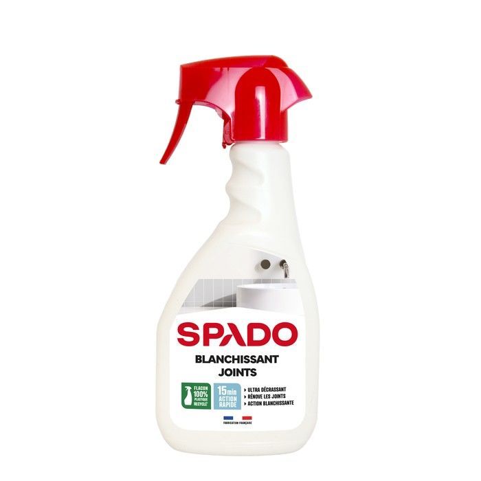 Anti-moisissures mousse active Spado - 500 ml Rénove les joints Action blanchissante Ultra décrassant