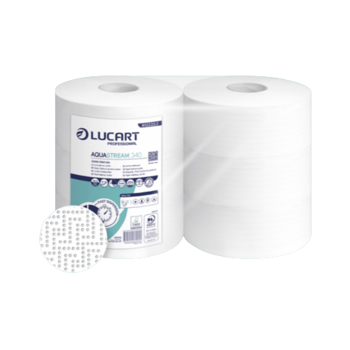 Papier toilette Maxi jumbo ACQUA STREAM ANTI-BOUCHAGE - 6 rlx