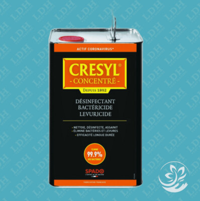 CRESYL Desinfectant bactericide et fongique 5L CRESYL Desinfectant bactericide et fongique 5L