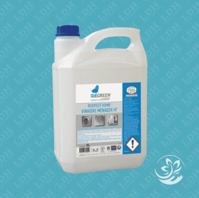 Vinaigre Ménager Surpuissant 14° 5L Respect'Home Vinaigre Ménager Surpuissant 14° 5L Respect'Home