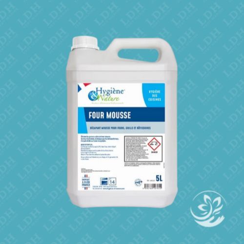 Décapant pour fours, grills et rôtisseurs DÉGRAISSANT GRAISSES CUITES - FOUR MOUSSE - 5L Décapant pour fours, grills et rôtisseurs DÉGRAISSANT GRAISSES CUITES - FOUR MOUSSE - 5L