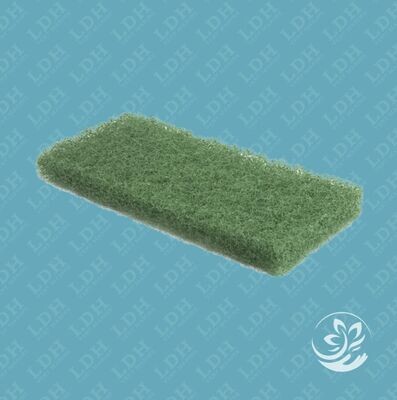 Recurant vert Classic tampon épais pad - 250x110cm Lot de 1