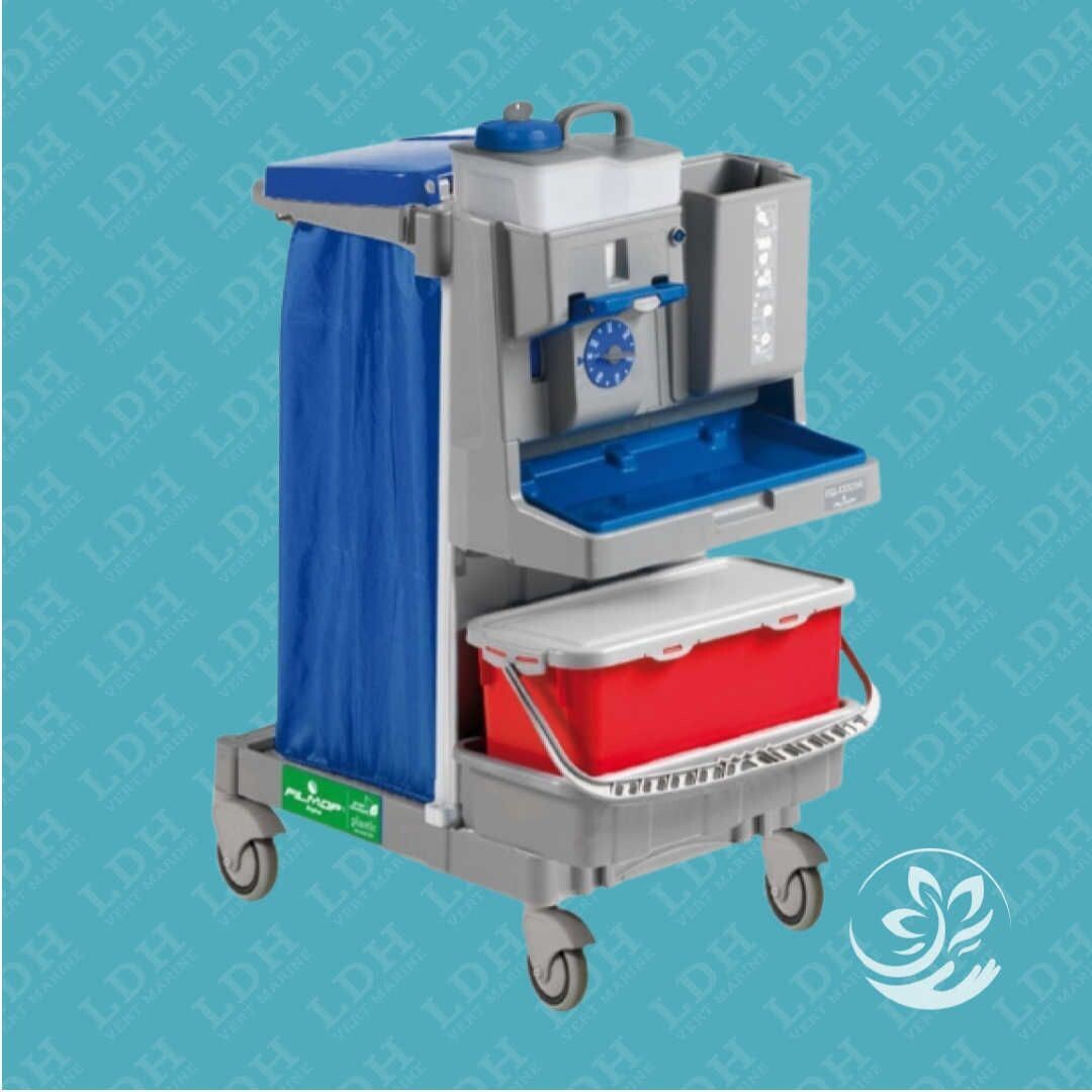 Chariot filmop multiusages ALPHA EQUODOSE 1182 avec roues ø 100 mm Chariot filmop multiusages ALPHA EQUODOSE 1182 avec roues ø 100 mm