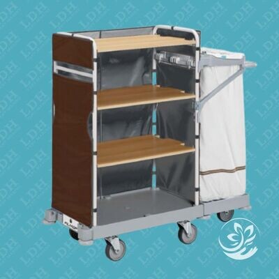 Chariot hotel linge et entetien sac 150L MORGAN HÔTEL 612 - Filmop