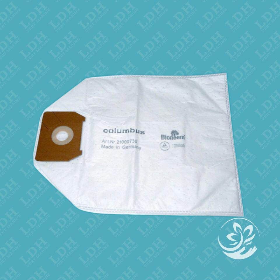 Sac aspirateur columbus ST7 - Bioneem avec barrière de protection aux allergènes - 20 SACS + 1 FILTRE Sac aspirateur columbus ST7 - Bioneem avec barrière de protection aux allergènes - 20 SACS + 1 FILTRE