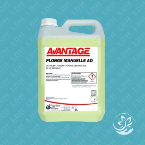 Liquide vaisselle manuel parfum citron Avantage Plonge Manuelle – Bidon 5 L Liquide vaisselle manuel parfum citron Avantage Plonge Manuelle – Bidon 5 L