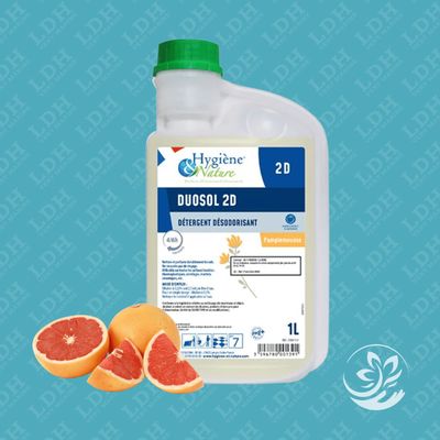 Duosol 2D Pamplemousse Bidon doseur 1L Duosol 2D Pamplemousse Bidon doseur 1L