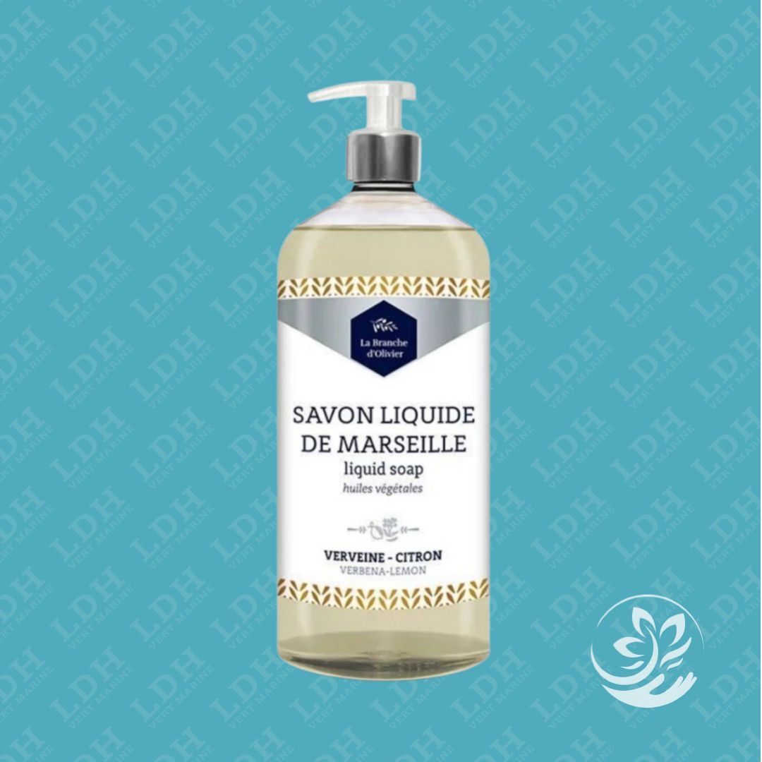 Savon liquide de Marseille VERVEINE CITRON 1 l Savon liquide de Marseille VERVEINE CITRON 1 l
