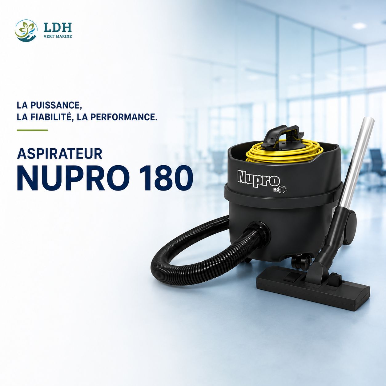Aspirateur poussière numatic NUPRO REFLO PRP180