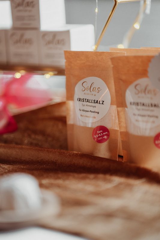 Kristallsalz für Peeling mini