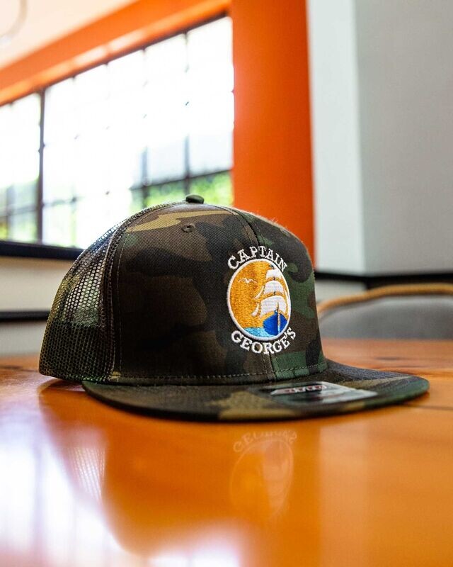 Captain George's Camo Trucker Hat