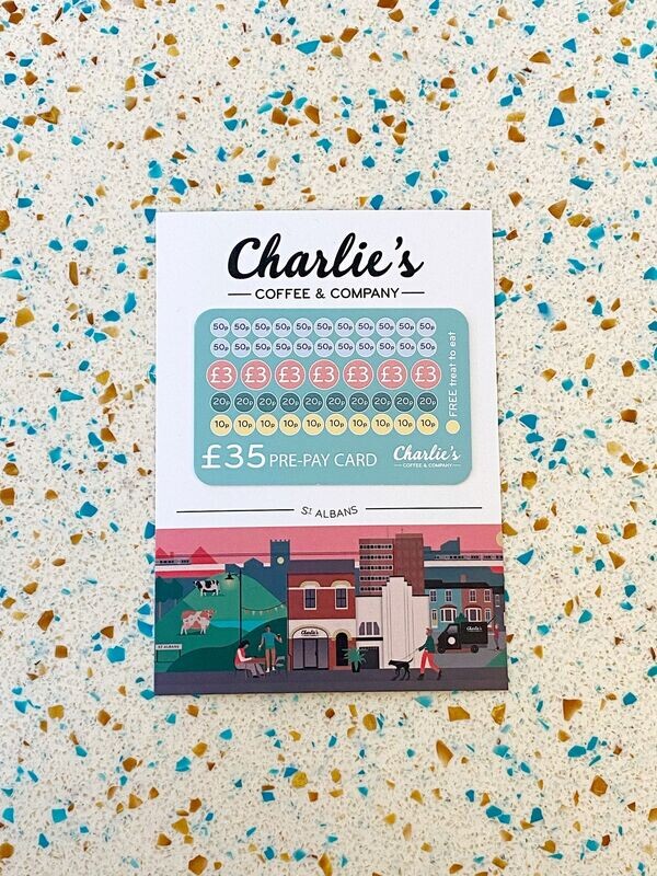 £35 Charlie's Pre-Pay Voucher