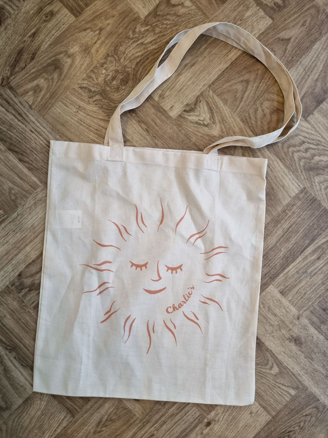 Charlie's Sunshine Tote (Cream)