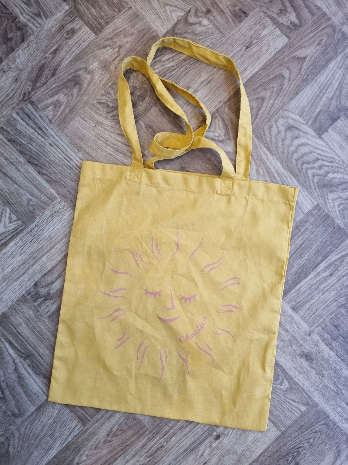 Charlie's Sunshine Tote (Yellow)