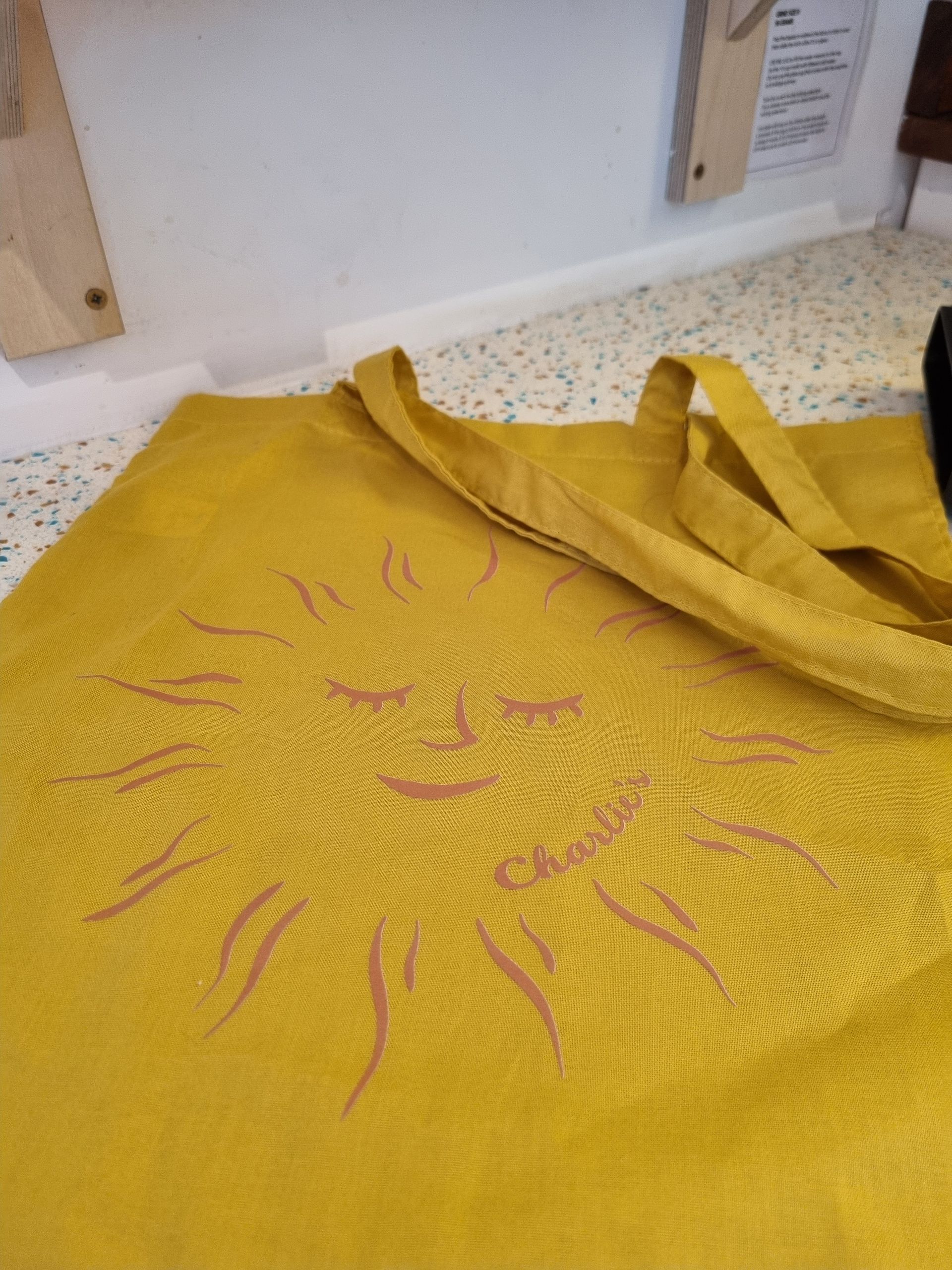 Charlie's Sunshine Tote (Yellow)