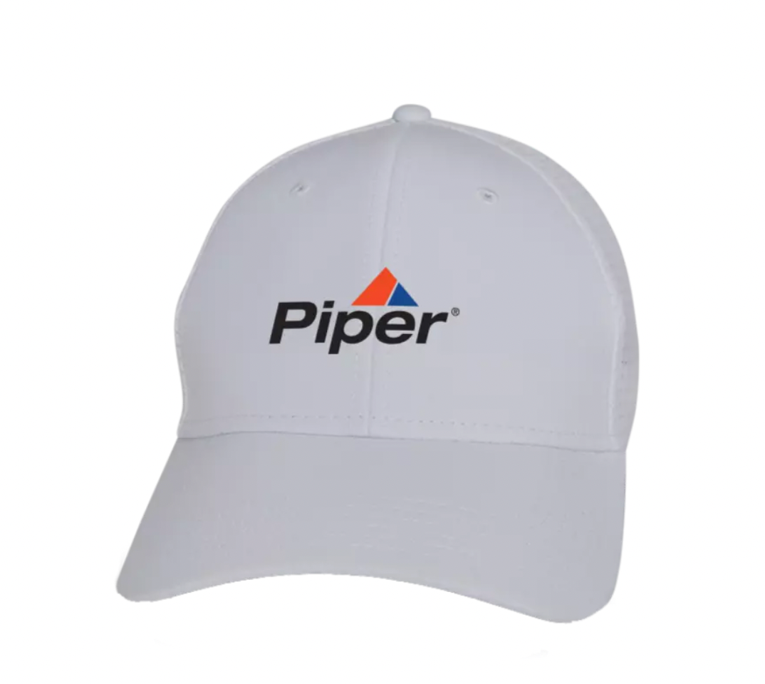 Piper White Performance Cap
