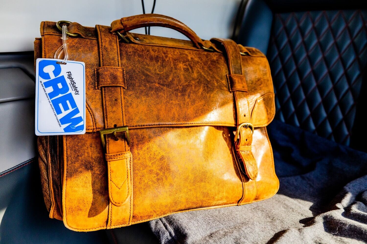 81st Aero Squadron Leather Brief