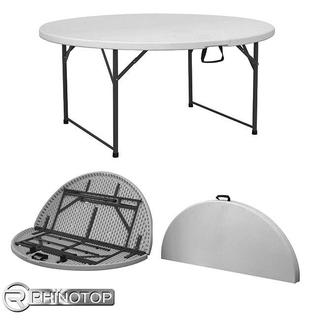 5ft Round Heavy Duty Folding Table