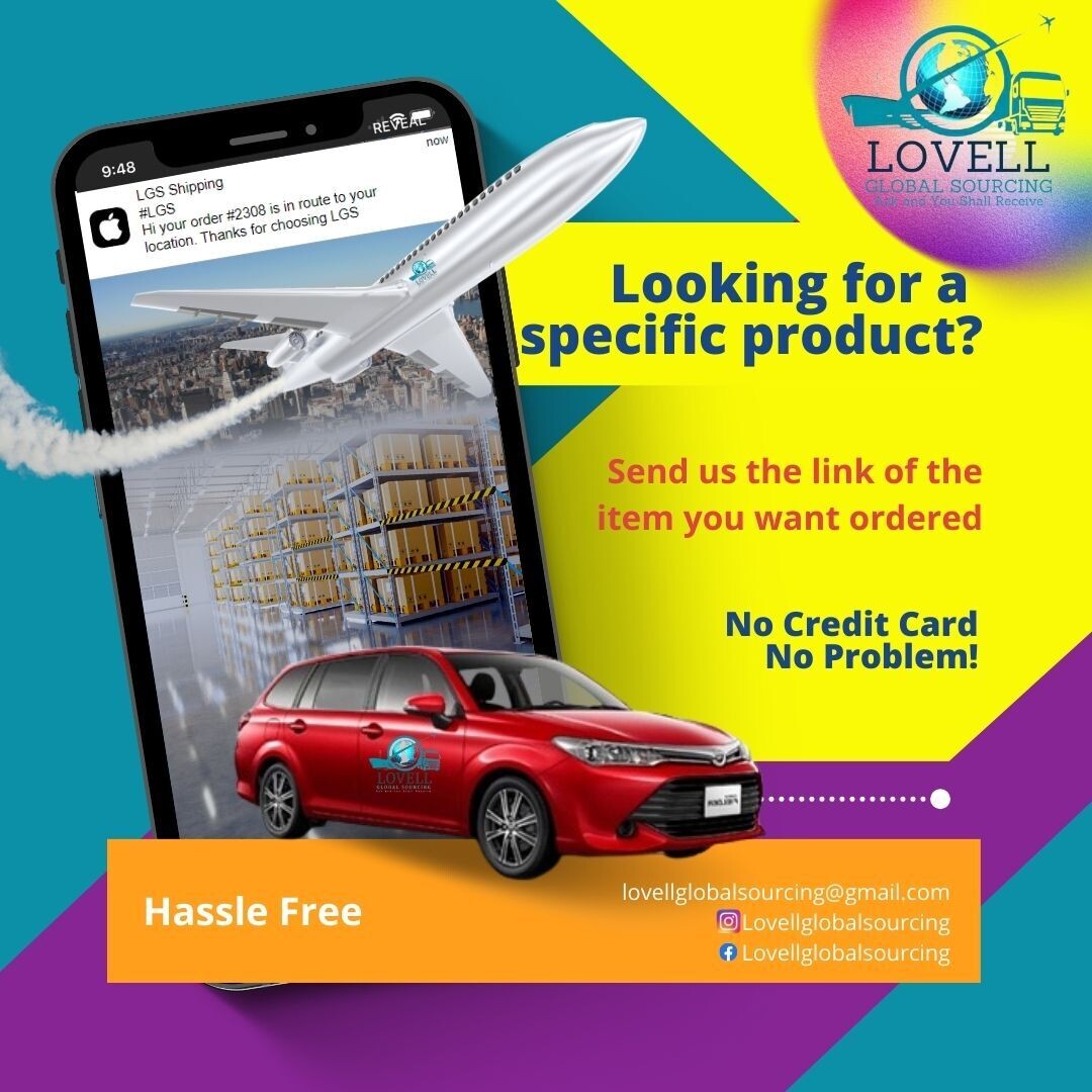 Send us the link of the item you want ordered online