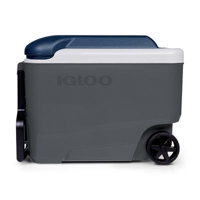 Igloo 40 qt Maxcold Roller Cooler (Blue/Grey)