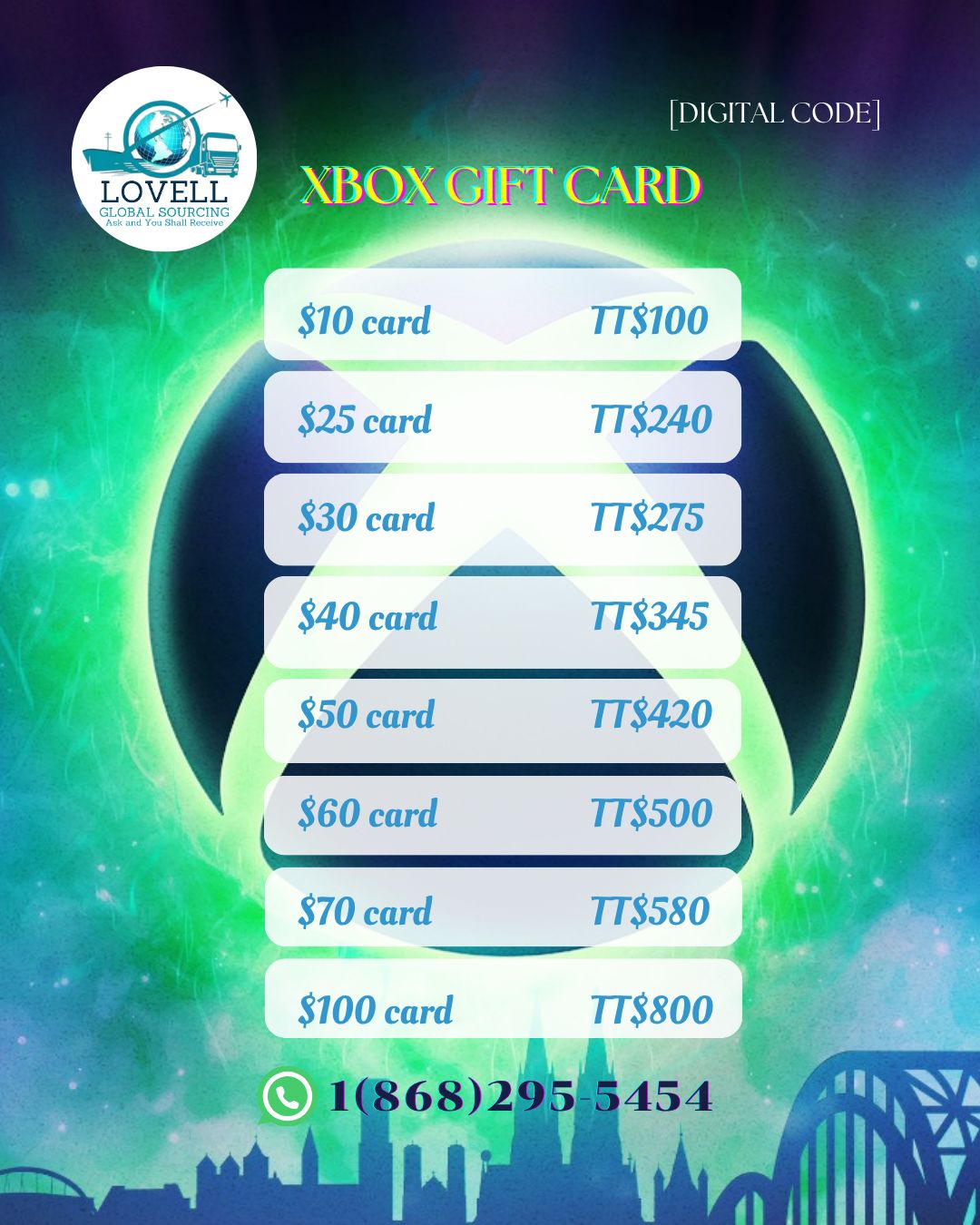 XBOX Gift Card