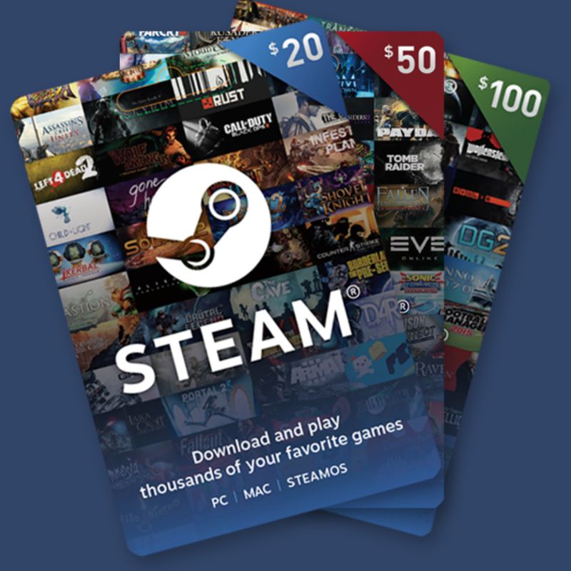 Steam Gift Card [Digital Code]