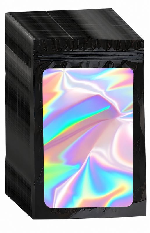 4.7"x7.9" inch Resealable Mylar Holographic Bags