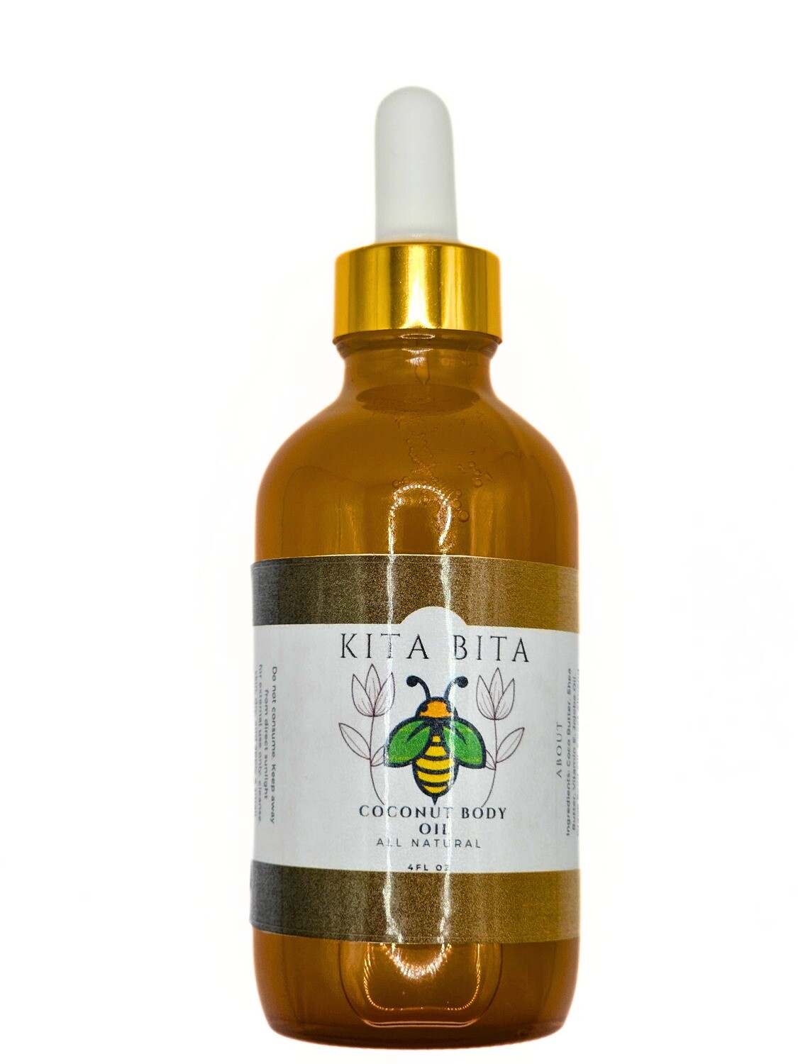 Coconut Body Oil (4oz)