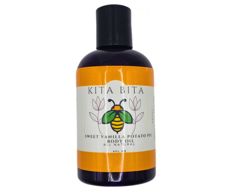 Sweet Vanilla Potato Pie Body Oil (4oz)