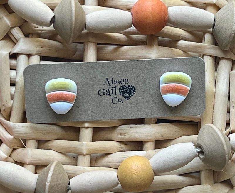 Candy Corn Studs