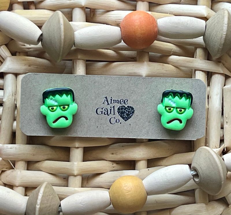 Frankenstein Monster Studs