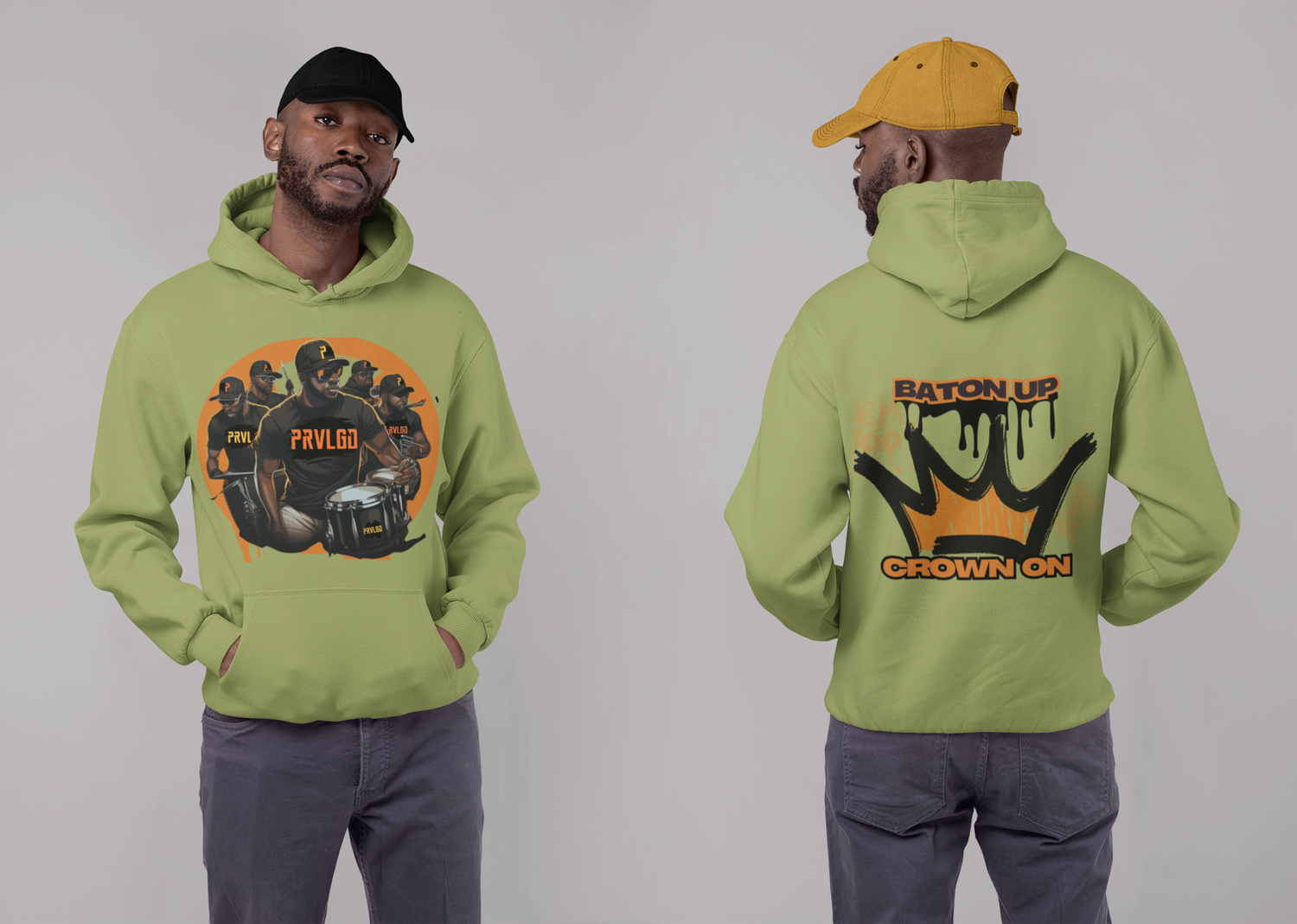 HBCU Baton Up Hoodie