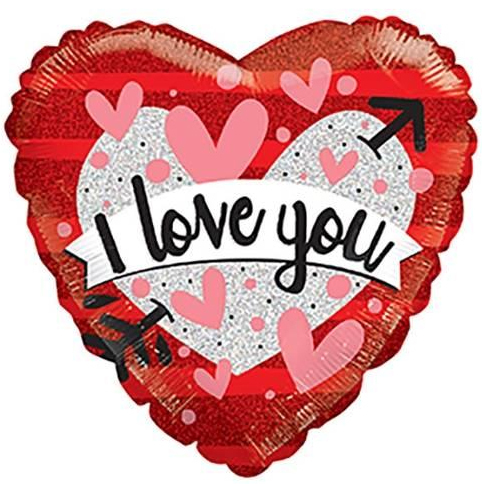 Globo metálico 18¨amor