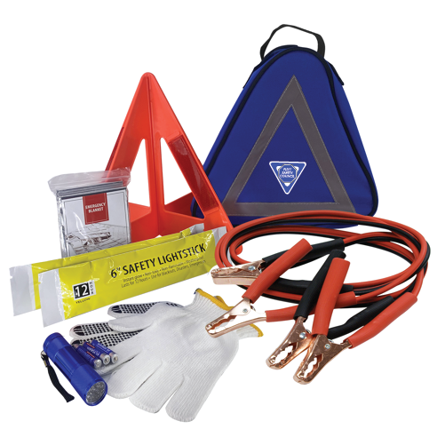 Roadside Emergency Kit with Booster Cables
