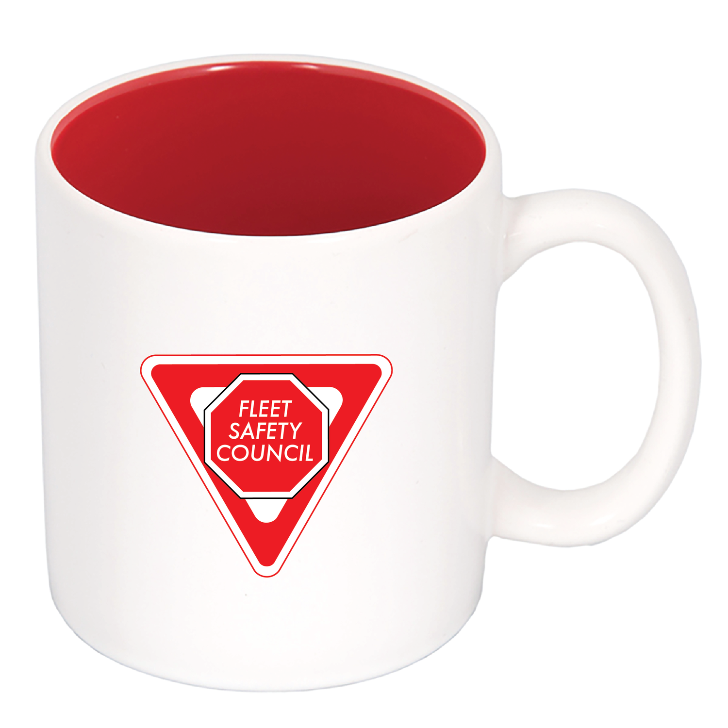 15 Oz. 'C' Handle Two-Tone Mug: Premium
