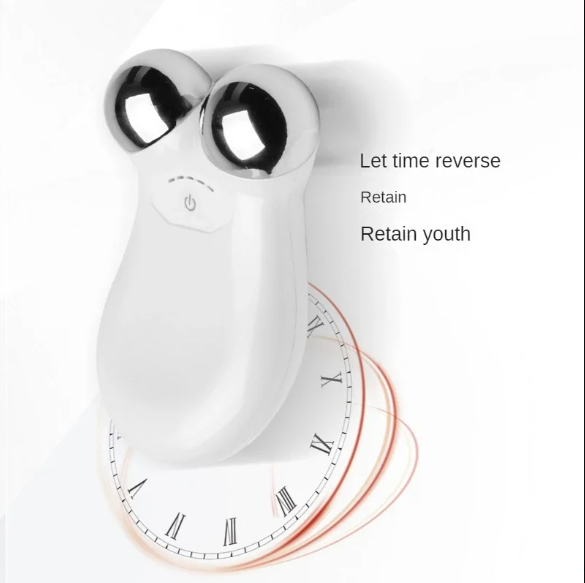 SMALL MICROCURRENT COSMETIC TOUCH UP MACHINE . FACE MASSAGER SKIN FIXING REVIVAL SPA FACIAL TONER ... SIMPLE TO USE AT-HOME FDA-CLEARED