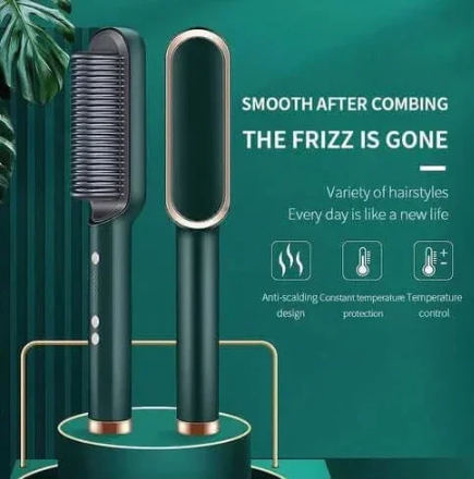 NEGATIVE PARTICLE STRAIGHT HAIR BRUSH FAMILY MULTI-SPEED ELECTRIC WARMING STRAIGHT DOUBLE USE LCD HAIR STRAIGHTENER