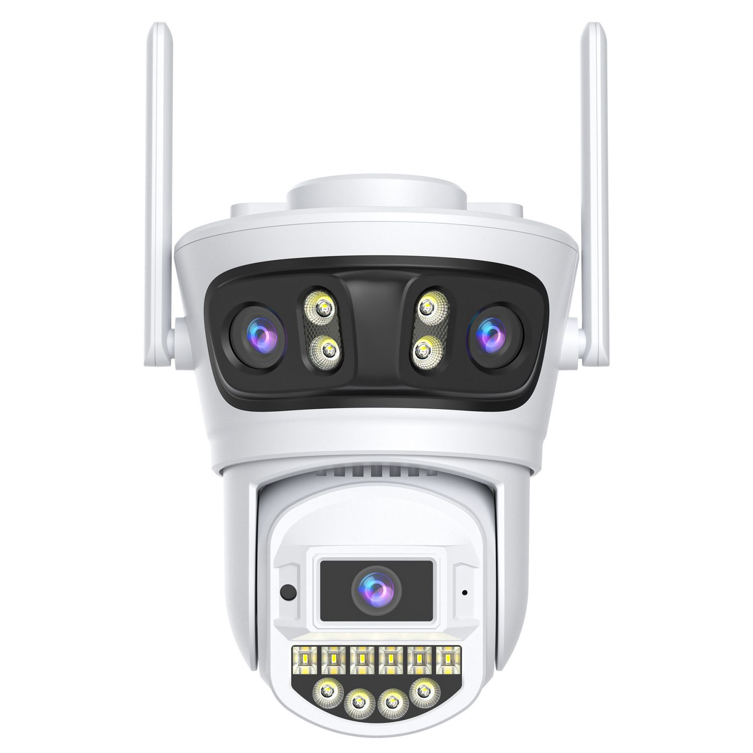 Cámara Seguridad Ip Exterior Wifi triple lente 15mp ULTRA HD 5ghz